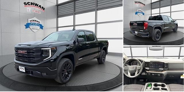 2026 GMC Sierra 1500 Elevation in Onyx Black — front three-quarter view