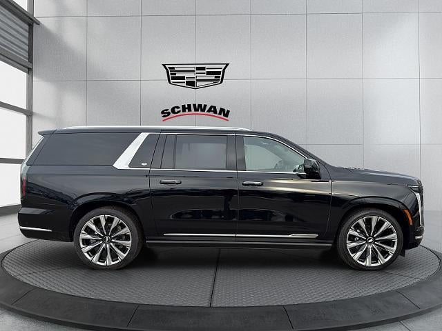 2025 Cadillac Escalade ESV — rear three-quarter view