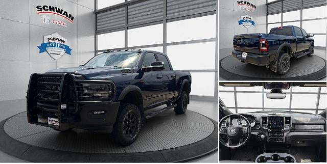 2022 RAM 2500 Power Wagon in Blue — front three-quarter view