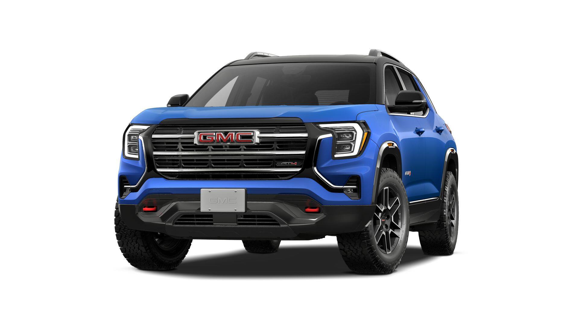 2027 GMC Terrain AWD AT4 in Rapids Metallic — front three-quarter view