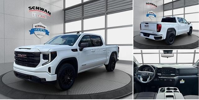 2026 GMC Sierra 1500 Elevation in Summit White — front three-quarter view