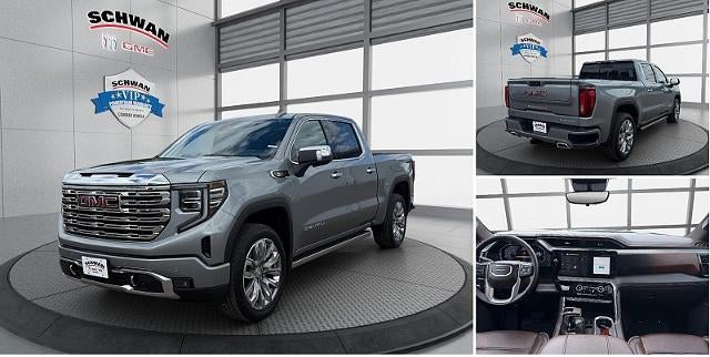 2026 GMC Sierra 1500 Denali in Sterling Metallic — front three-quarter view