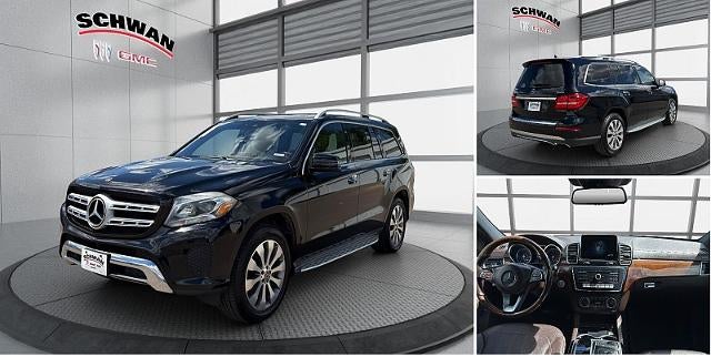 2018 Mercedes-Benz GLS 450 in Black — front three-quarter view