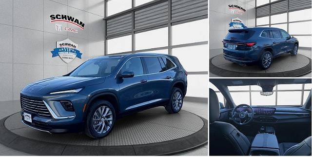 2026 Buick Enclave Preferred in Ocean Blue Metallic — front three-quarter view