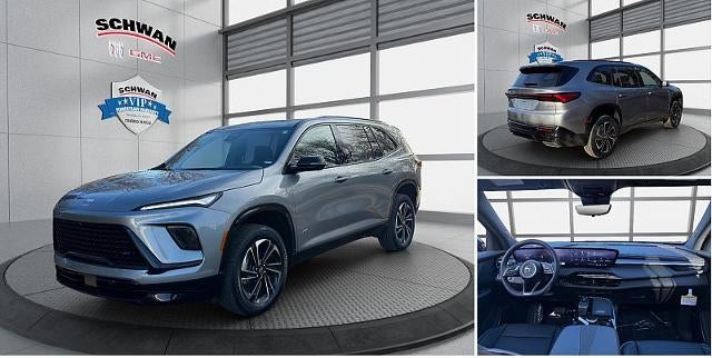 2026 Buick Enclave Sport Touring in Moonstone Gray Metallic — front three-quarter view