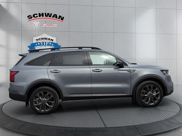 2023 Kia Sorento — rear three-quarter view
