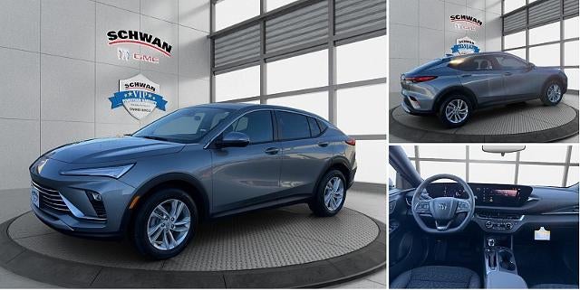 2026 Buick Envista Preferred in Moonstone Gray Metallic — front three-quarter view