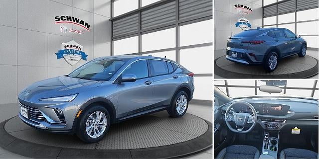2026 Buick Envista Preferred in Moonstone Gray Metallic — front three-quarter view